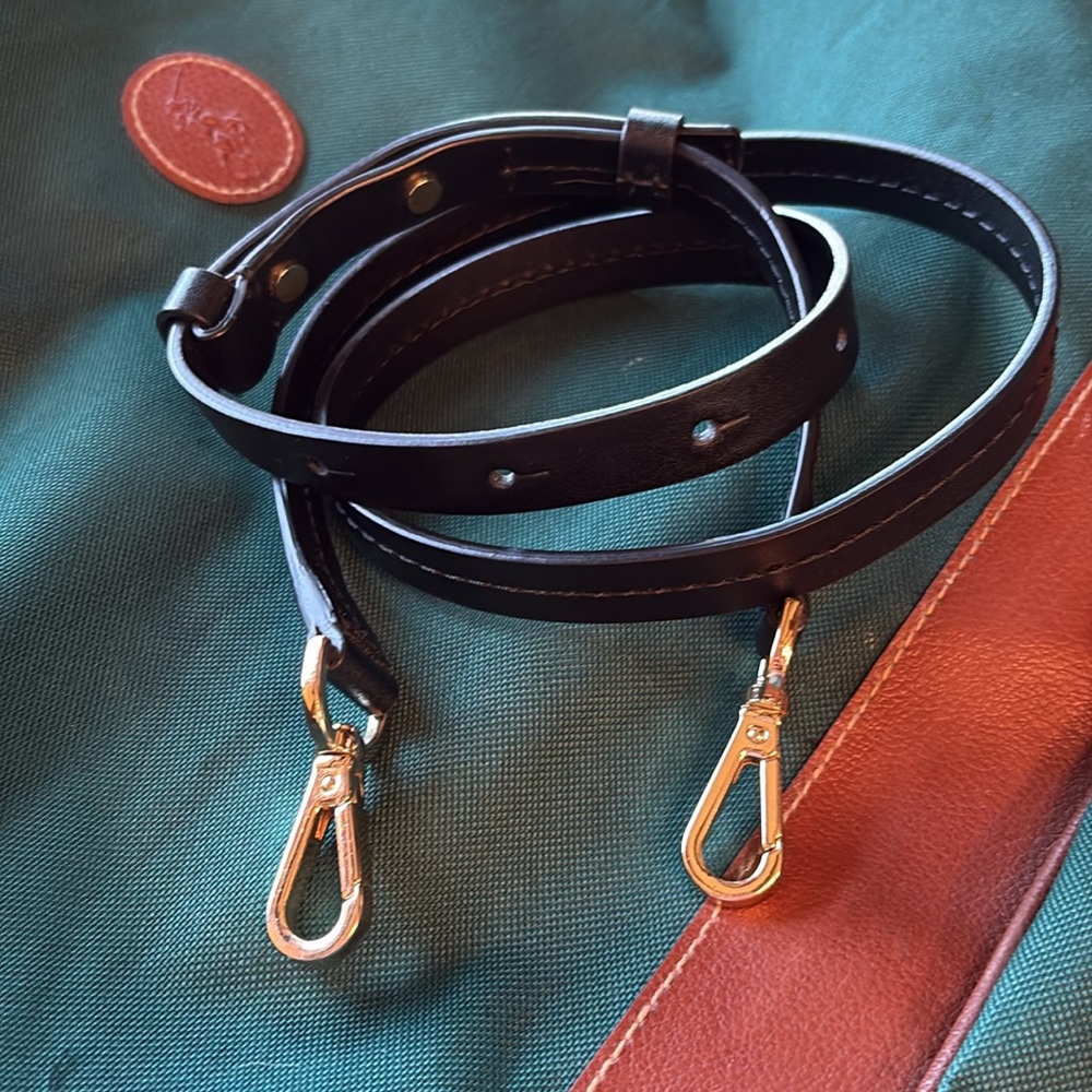 Michael Kors Black and Gold Bag Strap